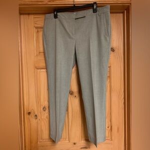New York & Company Gray Cropped Pants with Tailored Fit